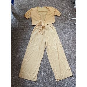 Abercrombie and Fitch Yellow Matching Set